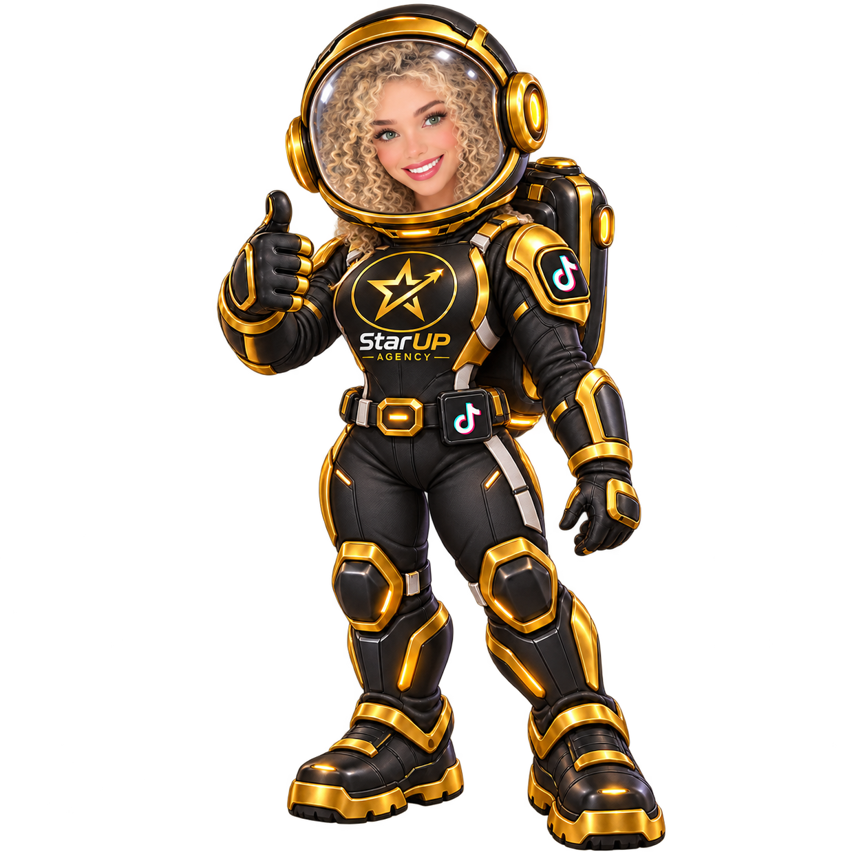Mascote StarUP Agency